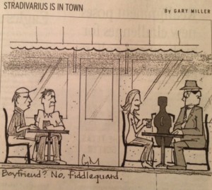 Stradivarius Cartoon, February 2012
