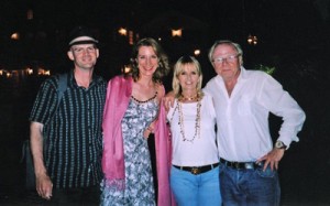 9/2006 Party at the home of Wolfgang and Maria Petersen, movie director (Das Boot, Air Force One, In the Line of Fire.)